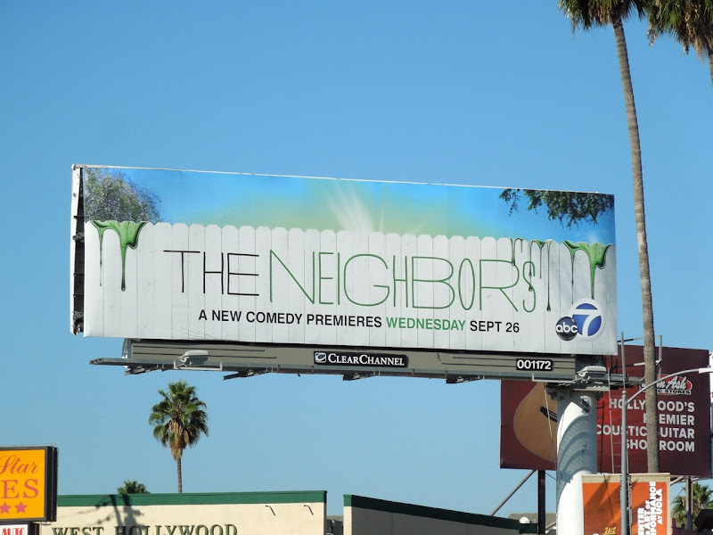 Neighbors series premiere billboard
