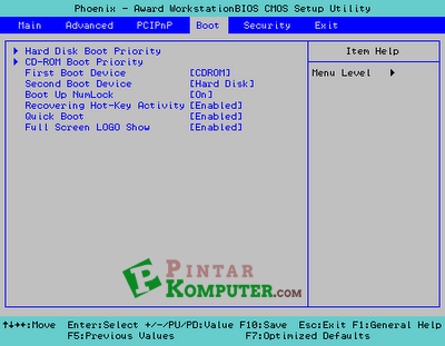 Panduan Lengkap Instal ulang Windows 7 Computer atau Laptop menggunakan CD DVD plus Gambar tutorial