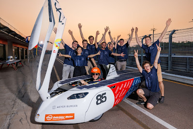 Countdown to the World Solar Challenge Innovative Solar Powered Car Safely Shipped to Australia by Gebrüder Weiss