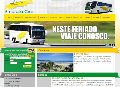 EMPRESA DE ÔNIBUS CRUZ