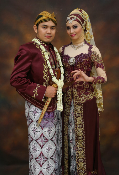 Kumpulan Foto  Model Baju Pengantin  Muslim Jawa  Modern 