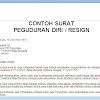 Contoh Surat Pengunduran Diri Dari Perusahaan Ms Word - Contoh Surat Pengunduran Diri bagi yang Mau Resign Kerja - Contoh surat pengunduran diri sebagai anggota pps.