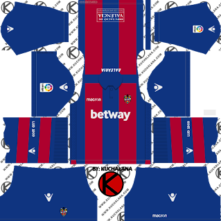  and the package includes complete with home kits Baru!!! Levante UD 2018/19 Kit - Dream League Soccer Kits