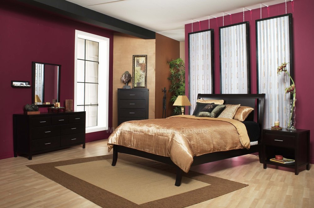 contemporary bedroom furniture on Luxury Bedroom With Glamor Furniture