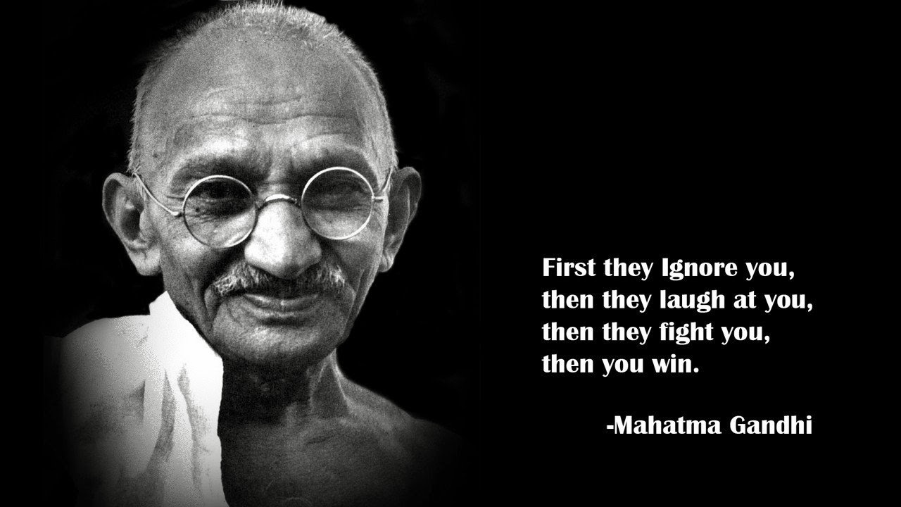 Tanah Basah Kata Kata Bijak Mahatma Gandhi