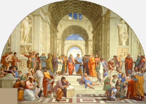 Laescuela-de-Atenas-pinturas-de-rafael-sanzio