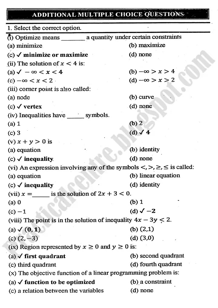 linear-programming-lp-multiple-choice-questions-1