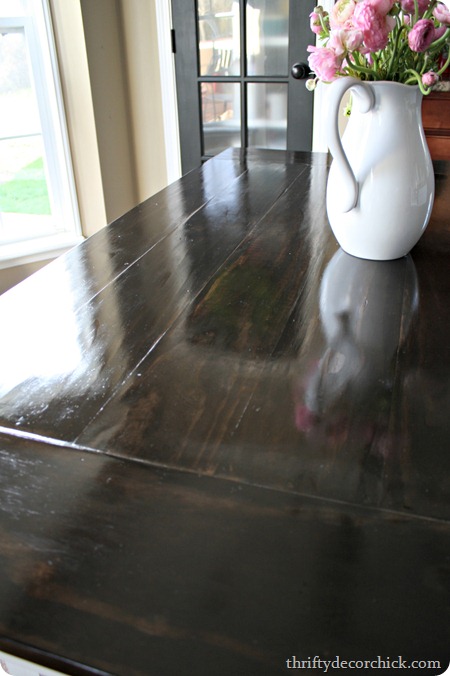 DIY farmhouse table