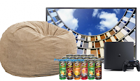 Logo Concorso ''Pringles Hackathon'': vinci gratis forniture, Pouf, TV Samsung e PlayStation 4