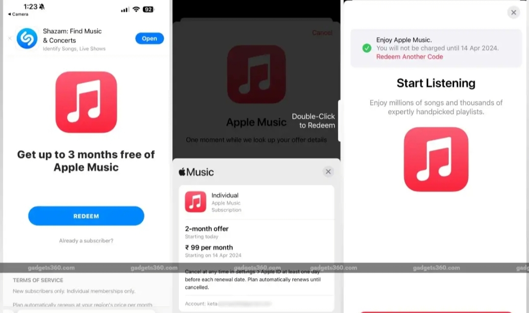 How to Get Up to Three Months of Apple Music for Free via Shazam on iOS