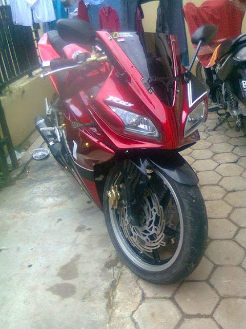 Modifikasi Vixion Full Fairing