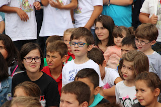 Carrera proeuskera y actividades infantiles en las fiestas de Rontegi