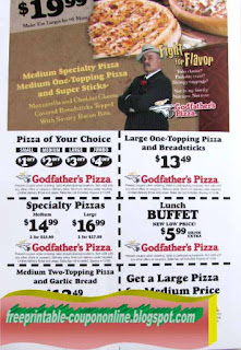 Free Printable Godfathers Pizza Coupons