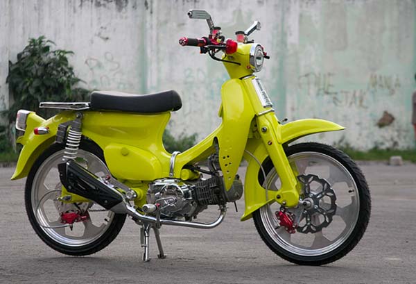 Foto-foto Modifikasi Honda C70