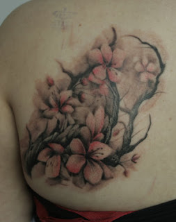 Upper Back Japanese Tattoos With Image Cherry Blossom Tattoo Designs Especially Upper Back Japanese Cherry Blossom Tattoos For Female Tattoo Gallery 3