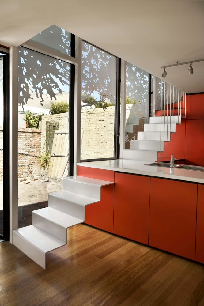 Kitchen-staircase