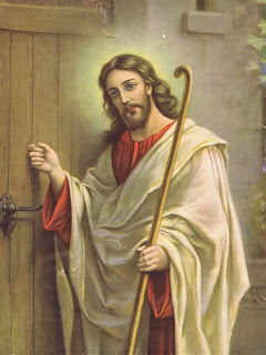  Jesus Christ door knocking Clip art