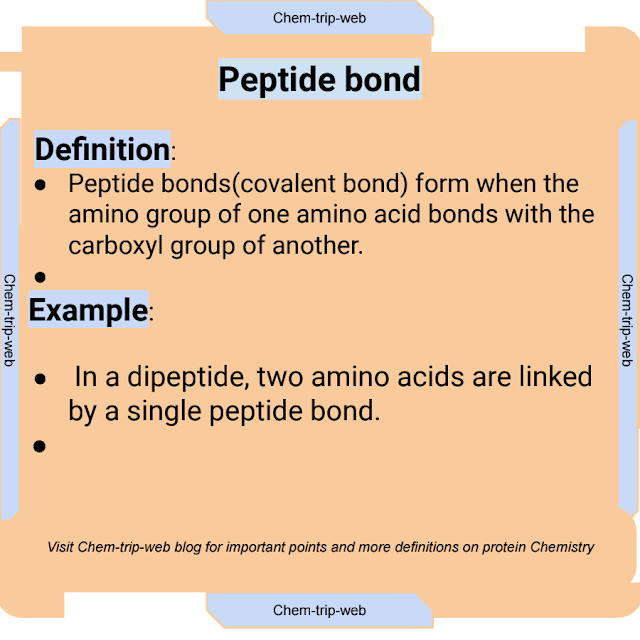 Peptide bonds(covalent bond) form when the amino group of one amino acid bonds with the carboxyl group of another.In a dipeptide, two amino acids are linked by a single peptide bond.