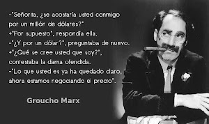 SEGÚN EL INGENIOSO GROUCHO MARX