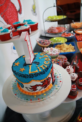 Seuss Birthday Party Ideas on Dr  Seuss Cake