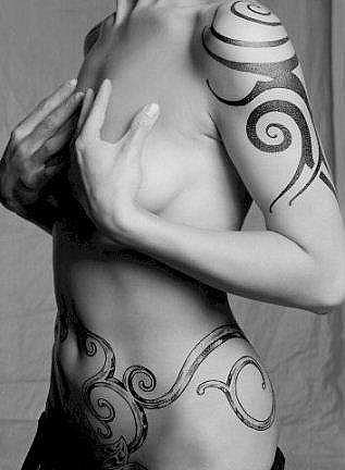 Women Tribal Tattoo Ideas