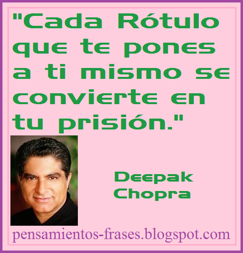 frases de autoayuda de Deepak Chopra