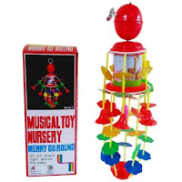 musical toy nursery merry go round