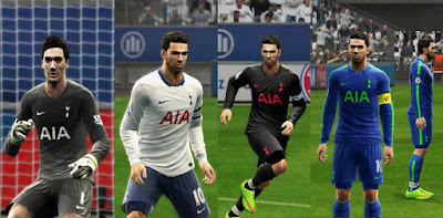 PES 2013 Tottenham Hotspur Fantasy Kits by @yxussef