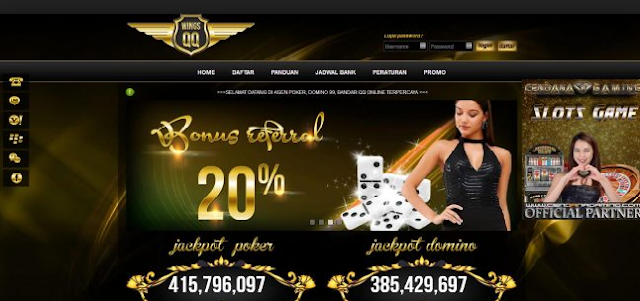 WINGSQQ.INFO AGEN POKER DAN BANDAR DOMINO ONLINE TERPERCAYA DI INDONESIA