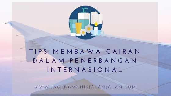 Tips Membawa Cairan dalam Penerbangan Internasional