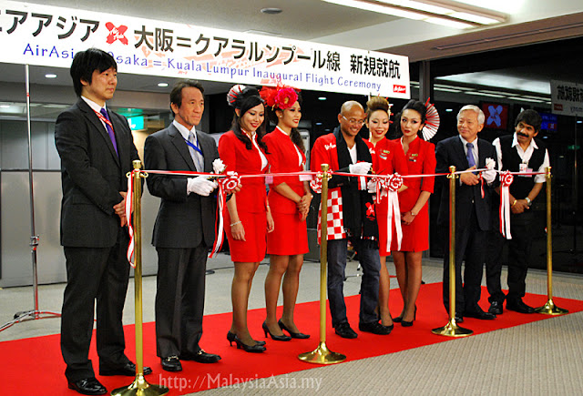 Osaka AirAsia X Flight Ceremony