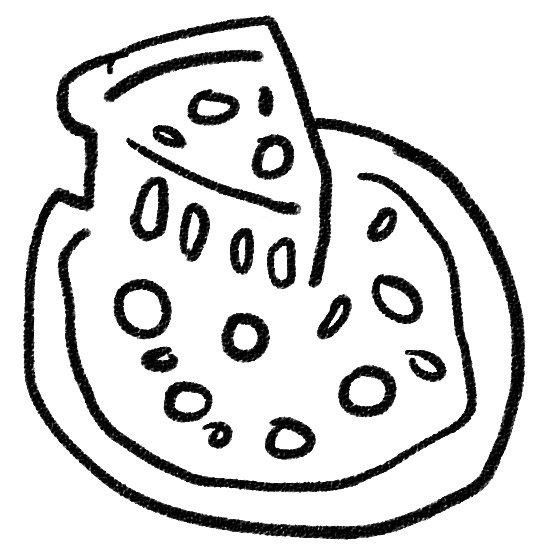 ピザのイラスト ゆるかわいい無料イラスト素材集 ピザのイラスト ゆるかわいい無料イラスト素材集