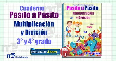 Cuaderno Paso a Pasito Multiplicación y División