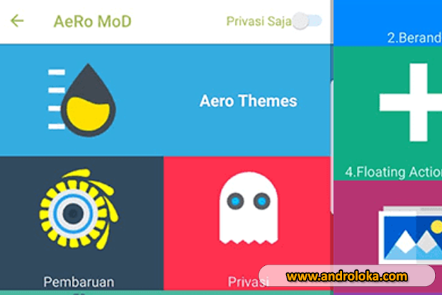 Fitur WhatsApp Aero Mod Terbaru Androloka.com