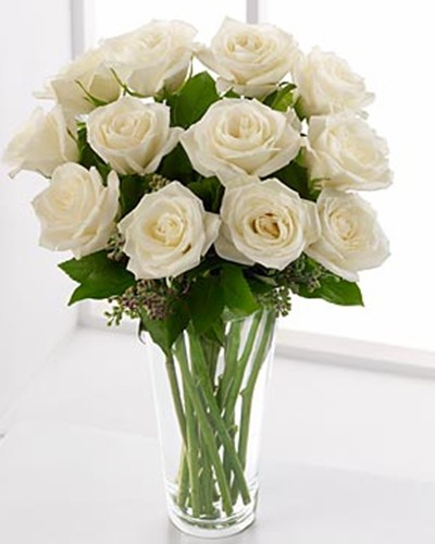 Rangkaian Bunga Mawar Putih Untuk Ibu dan Istri Tercinta ...