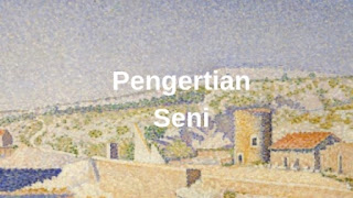 Pengertian seni