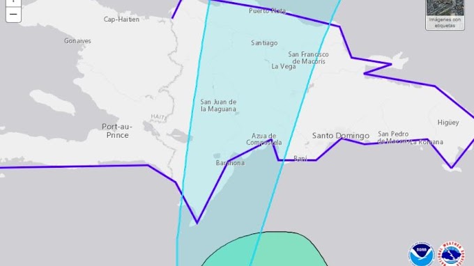 Fuertes lluvias de Franklin se esperan este miércoles