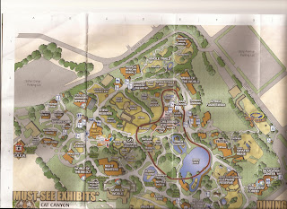 layout of the zoo