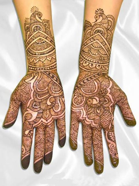 6. Bridal Mehndi Design For Hands