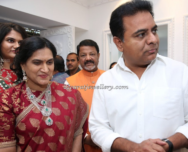 KTR Launches Manjula Jewels First Store 