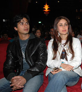 Shahid Kapoor and kareena kapoor