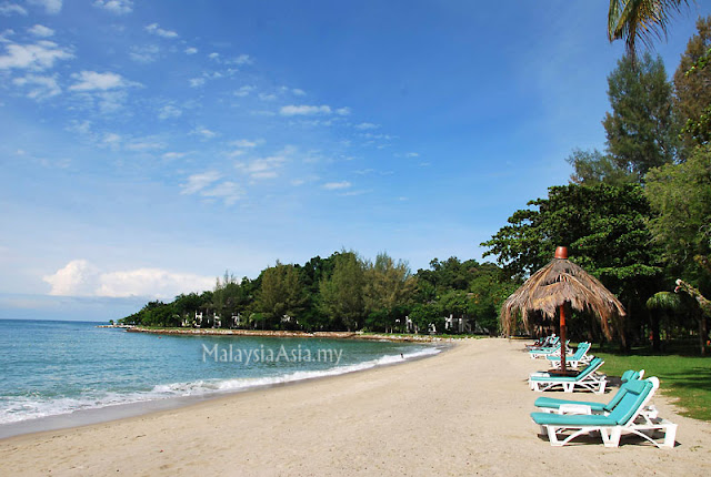 Beach at Rebak Island Resort Langkawi