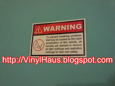 funny stickers. Funny Warning Stickers - No