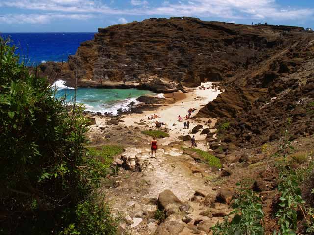 Cala de la playa de Halona