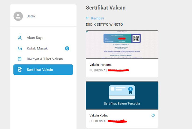 unduh sertifikat vaksinas