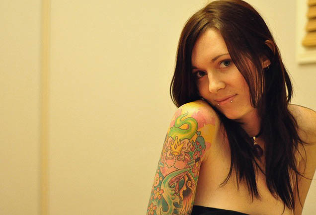 Awesome: Girls With Arm Tattoos