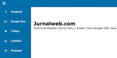 Membuat HTML Menu Navigasi Samping