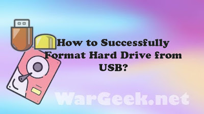 How to Successfully Format Hard Drive from USB?