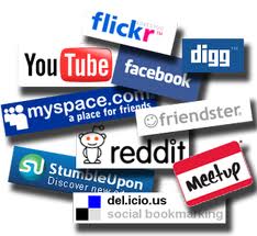 Social media websites for blog promotion
