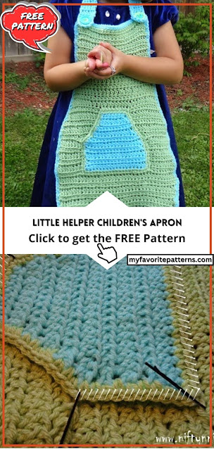 Free Children's Apron Crochet Pattern